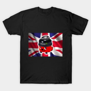 Henry Hoover with UK Flag T-Shirt